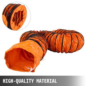 Manguera Flexible de PVC de 12 Pulgadas y 16 Pies para Ventiladores de Extracción, Piezas de Ventilación - Product Image 4