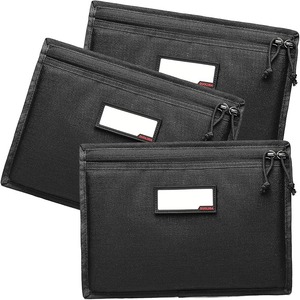 Paquete de 3 Estuches para Pistola, Estuche de Tela Suave para Pistola, Bolsa Táctica para Almacenamiento de Pistola con 4 Parches de Identificación Incluidos para Caza y Tiro - Product Image 1