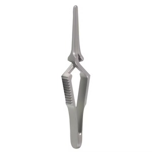 Pinces Glover Atraumatiques pour Chirurgie Cardiovasculaire, Courbées, 5,5 cm, Instruments Chirurgicaux Manuels, Vente en Gros, Haute Qualité 2025 - Product Image 6