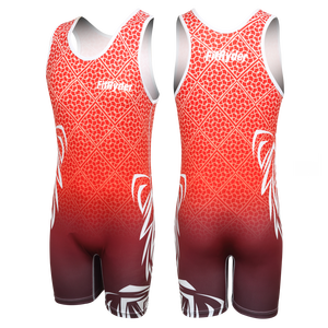 ชุดมวยปล้ำแบบสั่งทำปี 2025 ชุดกีฬาซับลิเมชั่นแบบยูนิเซ็กซ์ ยืดหยุ่น แห้งเร็ว น้ำหนักเบา พร้อมโลโก้สั่งทำ ชุดยกน้ำหนัก - Product Image 3