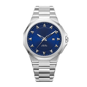 Reloj de Pulsera Japonés Simple de Acero Inoxidable, Luminoso, para Hombre, Resistente al Agua, Movimiento de Cuarzo, Fecha Luminosa, a la Moda - Product Image 1