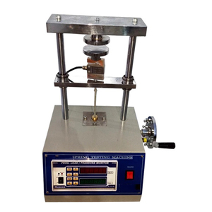 Fabricante Indio de Equipos de Prueba y Medición de Acero Suave de Excelente Calidad, Máquina Manual de Prueba de Resorte en Venta - Product Image 1
