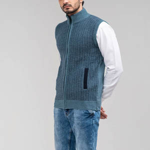 Pulls en tricot pour hommes avec col montant et fermeture éclair, coupe-vent, toutes tailles, meilleur design - Product Image 5