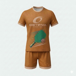 Uniformes de Pickleball de Poliéster 100% de Secado Rápido y Protección UV, con Diseño Superior, Personalización por Transferencia Térmica, Corte Automatizado para Verano - Product Image 5