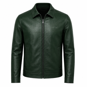 Veste de sécurité pour moto en cuir véritable de haute qualité, sur mesure, taille américaine, grande taille, unisexe, authentique OEM - Product Image 2