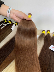 ผมต่อเวียดนามแท้แบบพรีเมียมขายส่ง น้ำหนัก 100 กรัม แบบซุปเปอร์ดับเบิ้ลดรอน ชนิด I-Tip ทุกสี ความยาว 60 ซม. - Product Image 3