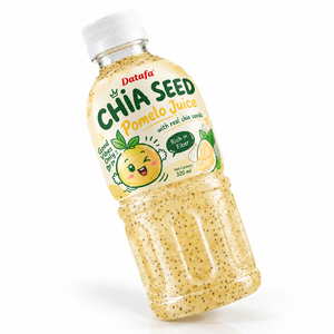 น้ำส้มโอผสมเมล็ดเจียแท้ ดื่มง่าย บรรจุขวด 320 มล. อุดมด้วยไฟเบอร์ - Product Image 2