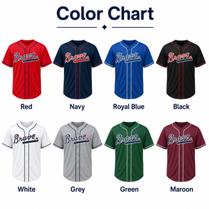 Camiseta de béisbol con número y nombre del equipo personalizado, impresión 3D por sublimación, cuello en V corto, protección UV, transpirable, de secado rápido, para hombres y mujeres, para verano - Product Image 3