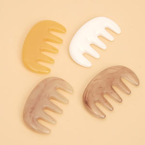 Peine de resina, el más vendido, utilizado para desenredar suavemente el cabello, distribuir los aceites naturales del cuero cabelludo y reducir la electricidad estática y el encrespamiento. - Product Image 1