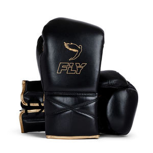Guantes de Boxeo de Piel Genuina de Alta Calidad con Correa de Protección para la Muñeca, Guantes de Lucha con Diseño Nuevo y Logotipo Personalizado - Product Image 5