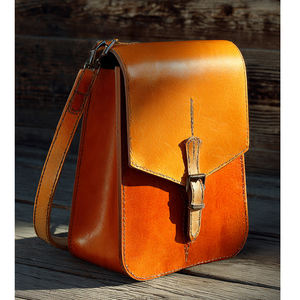 Bolsos de Hombro Cruzados de Moda de Cuero Genuino para Mujer, Bolsos de Cintura, Mini Bolsos Portátiles con Cremallera para Streetwear - Product Image 4