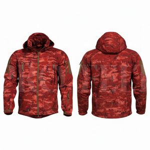 OEM ODM Comfortable Customized Embroidery Waterproof Winter Jacket Custom Camouflage Hooded Windproof Outdoor Warm <b>Coat</b> - Product Image 2
