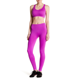 Leggings Deportivos Largos para Mujer, Conjunto de Yoga de Dos Piezas con Bolsillos de Tela Spandex Antibacteriana para Gimnasio y Fitness Diario, 220g - Product Image 6