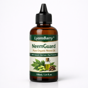NeemGuard Aceite de Neem Puro Orgánico Prensado en Frío 100% Natural para el Cuidado de la Piel y Protección de Plantas - Product Image 1