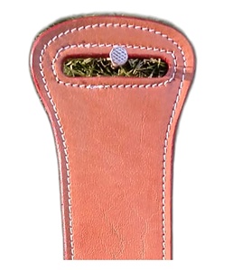 Ceinture de transport double pochette en cuir véritable gaufré, style western moderne de luxe, avec sangle de taille réglable, équipement d'équitation rustique - Product Image 2