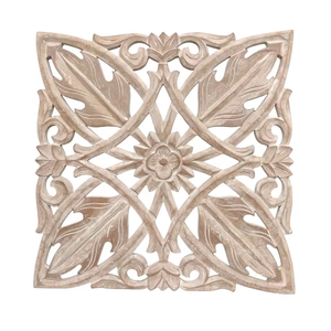 Decoración de Pared de MDF con Diseño Cuadrado Tradicional para Decoración del Hogar, Adorno Colgante para Sala de Estar, Cumpleaños, Diwali - Product Image 5