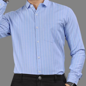 Chemise en lin et coton grande taille pour homme, manches longues, respirante, décontractée, vente en gros OEM - Product Image 3