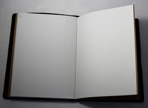 Carnet en cuir de buffle brun véritable de qualité supérieure, personnalisable, avec 3 inserts, rechargeable - Product Image 4