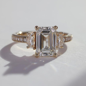 Anillo de Boda de Oro de 14K de Primera Calidad con Diamantes Pavé para Hombre, Anillo de Compromiso de Lujo con Diamantes Cultivados en Laboratorio, Regalo de Aniversario - Product Image 3