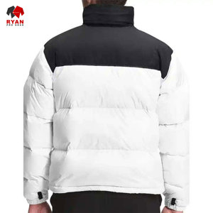 Veste matelassée imperméable et respirante pour homme, design personnalisé Ryan Pro Gear, col montant, fermeture éclair, nylon/coton - Product Image 3