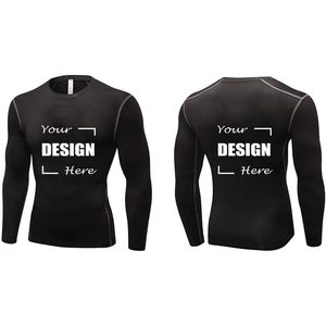 2025 chemise de compression à manches longues pour hommes personnalisée couche de base d'entraînement athlétique personnalisée - Product Image 2