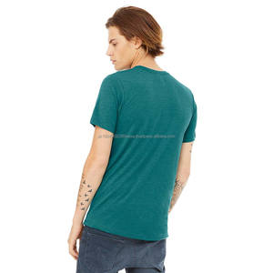 Camiseta Lisa Personalizada al por Mayor, Camiseta de Algodón Transpirable de Verano en Varios Colores para Hombre, Camisetas con Estampado de Tallas Grandes - Product Image 6