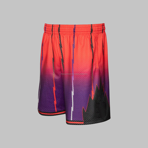 Venta al por mayor pantalones cortos de baloncesto sublimación transpirable OEM personalizado pantalones cortos de baloncesto hombres pantalones cortos de malla para correr - Product Image 4