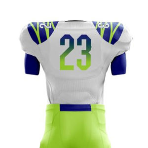 Uniformes de Fútbol Americano Personalizados de Alta Calidad, Conjuntos Cortos de Verano con Impresión Sublimada, Secado Rápido, Transpirables, Antibacterianos, 100% - Product Image 6