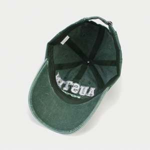 Casquette de baseball vintage pour homme, 6 panneaux, logo brodé 3D, effet délavé, casquette de sport - Product Image 3