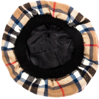 Gorros Escoceses Tradicionales de Alta Calidad, Sombrero Tam O' Shanter de Lana, Sombrero Tammy Moderno con Tartán Thomson Camel 2026