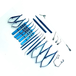 Juego de 21 Instrumentos de Titanio para Cirugía de Cataratas, Kit Quirúrgico Oftálmico, Herramientas para Operaciones Oculares Sin Estuche - Product Image 6