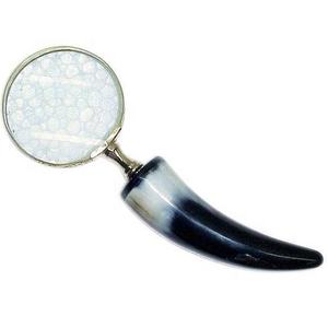 2025 artisanat indien en gros Vintage oeil verre Antique Design haute qualité nouvelle loupe Bronze couleur lecture métal bois - Product Image 1