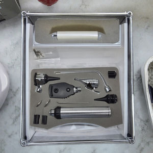 Juego de Instrumentos de Diagnóstico ENT, Otoscopio Manual de Acero Inoxidable, Kit Médico, Herramientas Quirúrgicas Reutilizables para Exámenes - Product Image 5