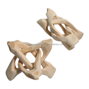 ขาตั้งจานไม้ทรงกลมทำมืออเนกประสงค์ ของตกแต่งบ้านสำหรับคริสตัล ไข่ ทรงกลม และแร่ธาตุ สำหรับเทศกาลอีสเตอร์ - Product Image 3