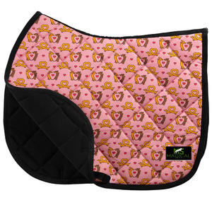 Almohadillas de alta calidad para sillas de montar de caballo I Luck It A Lot, almohadilla para silla de montar <span class=keywords><strong>con</strong></span> sublimación, almohadillas de gran calidad para equitación. - Product Image 3