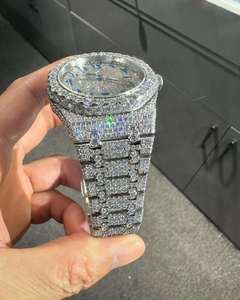 Reloj de Cuarzo con Brillantina, Esfera Cuadrada, Correa de Pulsera, Visualización de Fecha, Estilo de Joyería de Moda - Product Image 6