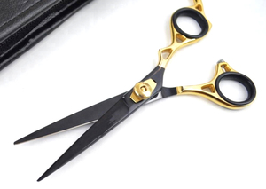 Ensemble de ciseaux de barbier professionnels japonais très vendus, lame en acier inoxydable, pointe acérée, logo personnalisé, coiffure - Product Image 6