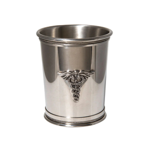 Gobelets à Julep en acier inoxydable de haute qualité avec tête de cheval, finition polie élégante, fournisseur de coupes à cocktail en métal à bon prix - Product Image 3