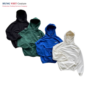 OEM personalizado Unisex grueso pulóver sudaderas en blanco hombres ropa deportiva sudaderas Casual sólido patrón al aire libre Streetwear - Product Image 1