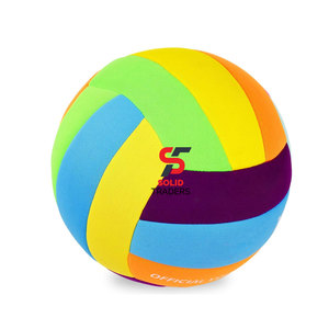 Ballon de volley SOLID INTERNATIONAL taille adulte 5, léger, flexible, en PU, avec matériaux recyclés, pour l'entraînement - Product Image 4