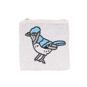 Boho Style Handmade Beaded Coin <b>Pouch</b> Small Zipper Wallet <b>Mini</b> Purse for Women Affordable - Product Image 6