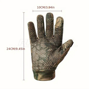 Gants de chasse imperméables et isolés de qualité supérieure avec fermeture à scratch, design camouflage, pour usage extérieur unisexe - Product Image 2