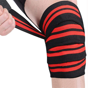 Bandes de compression élastiques robustes pour genoux 2m 3m – Soutien pour la force athlétique, les squats, les soulevés de terre, l'haltérophilie et l'équipement de gym - Product Image 5