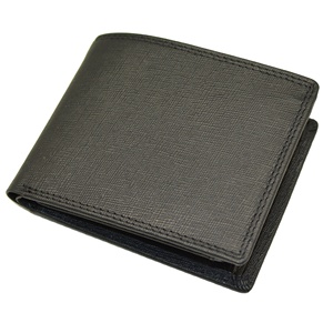 Men Genuine Leather Slim Fold <b>Wallet</b> Minimalist Design Black Color Daily Use Credit Card Holder RFID Blocking Id Window - Product Image 1