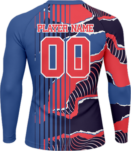 Rashguard de MMA de diseño personalizado a precio económico, el más vendido, producto de alta calidad, manga larga. - Product Image 3