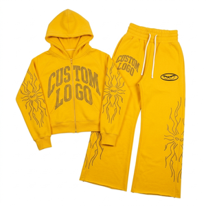 Custom Tracksuits Manufacturer <b>Embroidery</b> Screen Printing DTG High Quality OEM Private Label Wholesale - Product Image 2