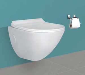 WC MURAL MILANO DIMENSIONS 510X355X370mm - Product Image 1