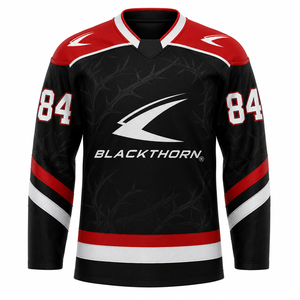 Camisetas de Hockey sobre Hielo Reversibles y Transpirables, 100% Poliéster, Nombre del Jugador Personalizado, Servicio OEM, Impresión por Sublimación en Cuatro Direcciones - Product Image 1