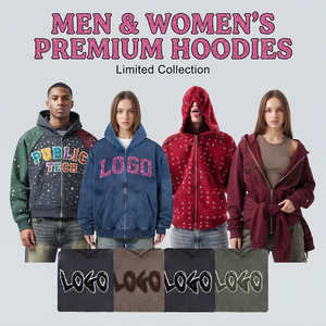 Mens Cropped <b>Zip</b> <b>Up</b> Hoodie Rhinestone Hooded Sweatshirt Distressed Streetwear Cotton Fleece Long Sleeve <b>Jacket</b> - Product Image 5