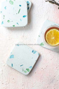 Wholesale Household Kitchen Restaurant Home Use <b>Marble</b> <b>Coaster</b> Square <b>Coasters</b> for drink ware and tableware by Craftsy Home - Product Image 3